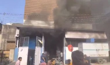 सोनीपत के राई में फैक्ट्री में लगी आग, 30 से ज्यादा मजदूर चपेट में आए