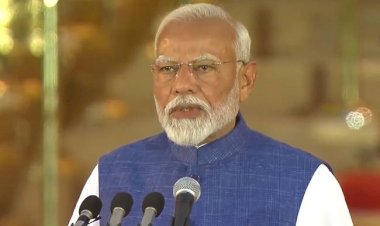 नरेंद्र मोदी तीसरी बार देश के प्रधानमंत्री बने, राष्ट्रपति द्रौपदी मुर्मु ने दिलवाई शपथ, इन मंत्रियों ने भी ली शपथ