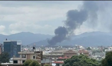 नेपाल के काठमांडू में टेकऑफ के दौरान सौर्य एयरलाइंस का विमान क्रैश, 5 की मौत