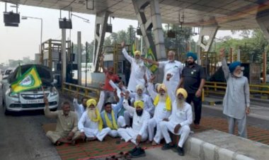 पंजाब में धान खरीद ना होने पर किसान यूनियन ने फ्री करवाए टोल, सरकार के खिलाफ की नारेबाजी, बताई आगे की रणनीति