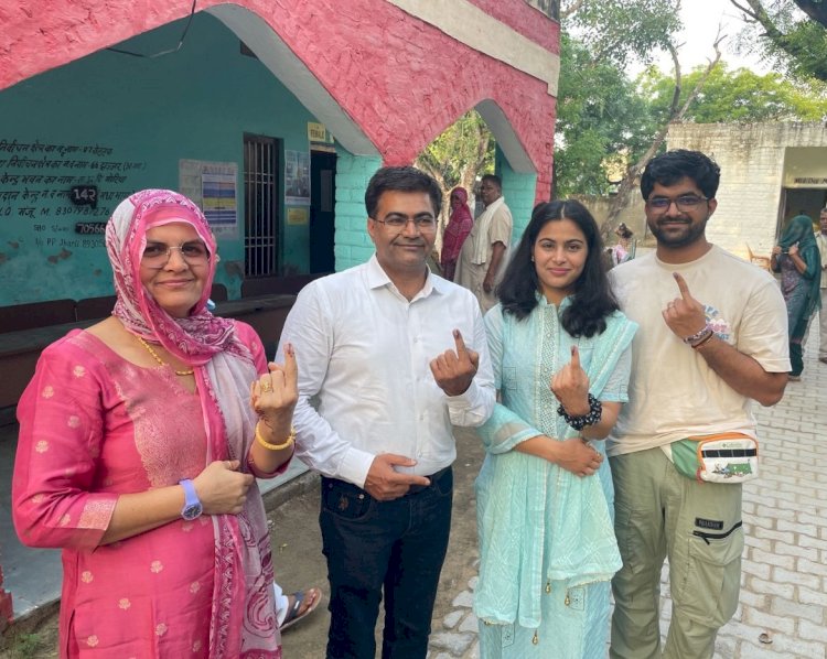 हरियाणा विधानसभा चुनाव में 11 बजे तक 22.70 फीसदी वोटिंग, पलवल में सबसे ज्यादा 27.94 फीसद, पंचकूला में सबसे कम 13.46% वोटिंग