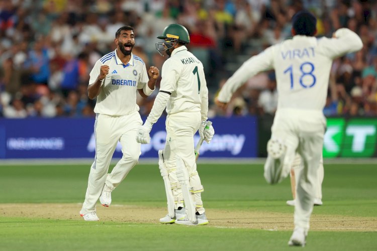 क्रिकेट: IND vs AUS टेस्ट मैच का पहला दिन-ऑस्ट्रेलिया 74/1 लाबुशेन और मैक्स्वीनी क्रीज पर टिके, भारत 180 पर आलआउट