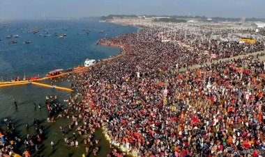 MAHAKUMBH 2025:  महाकुंभ में पहुंचे 20 देशों के श्रद्धालु, भक्ति भाव से किया स्नान