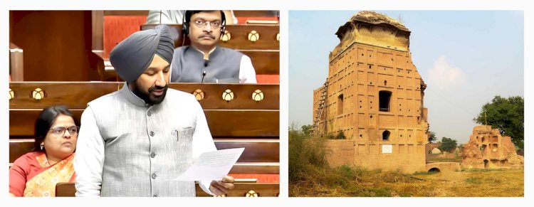 भारत सरकार सिख धर्म की ऐतिहासिक धरोहर दीवान टोडर मल की जहाज हवेली को संरक्षित करे: सांसद सतनाम सिंह संधू