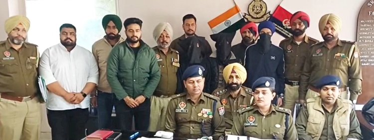 अर्श डल्ला गैंग के 02 गुर्गे गिरफ्तार, पुलिस ने अवैध हथियारों के साथ किया गिरफ्तार