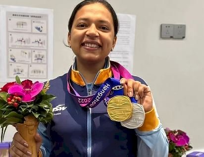 पंजाब की बेटी ओलंपियन शूटर का एशियाई शूटिंग चैंपियनशिप में शानदार प्रदर्शन