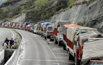 जम्मू-श्रीनगर राष्ट्रीय राजमार्ग चार दिन बाद खुला जम्मू-श्रीनगर National Highway