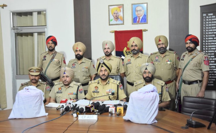 तस्कर सोनी सिंह के खुलासे से उसके चार साथियों की गिरफ्तारी: सीपी एएसआर गुरप्रीत भुल्लर