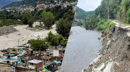 हिमाचल प्रदेश में बाढ़ और भूस्खलन से भारी तबाही, 400 से ज़्यादा लोगों की मौत