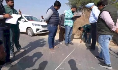 सीएम फ्लाइंग स्क्वायड की बड़ी कार्रवाई! पंजाब मंडी बोर्ड ने घटिया सड़क बनाने पर जेई को बर्खास्त