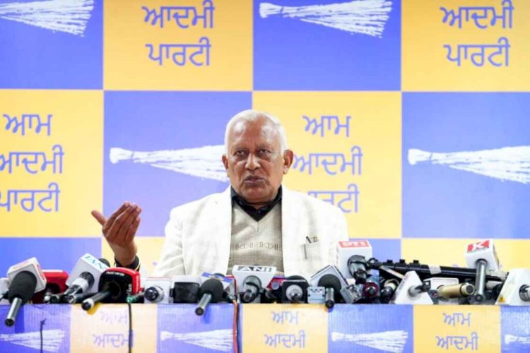 'आप'  ने गैर-कानूनी नए सेस को लेकर कांग्रेस की आलोचना की, पंजाब पर बोझ डालने और उसे लूटने की किसी भी कोशिश के खिलाफ लड़ने का  लिया प्रण 