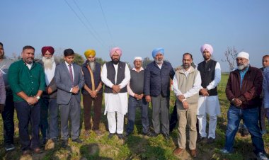 श्री गुरु रविदास बाणी अध्ययन केंद्र के लिए पंजाब सरकार ने 10.50 एकड़ भूमि का कब्जा लिया: हरपाल सिंह चीमा