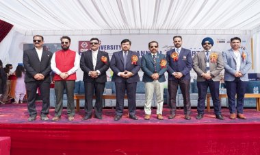 CGC यूनिवर्सिटी, मोहाली में 9वीं सालाना स्पोर्ट्स मीट जोश और उत्साह के साथ खत्म हुई