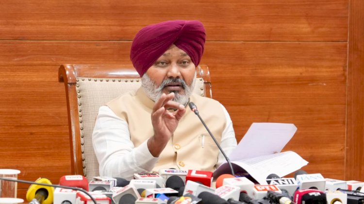 आप’ सरकार के अधीन पंजाब राजस्व विकास में शीर्ष 3 राज्यों में शामिल, अपना कर राजस्व बढ़कर 57,919 करोड़ रुपये हुआ: हरपाल सिंह चीमा