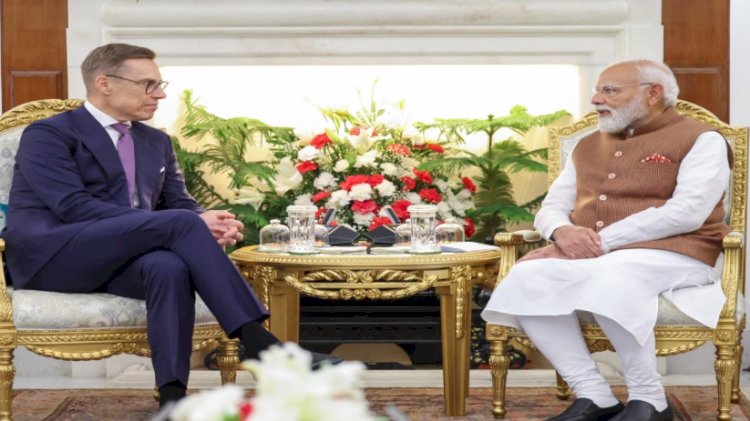 भारत और फिनलैंड ने द्विपक्षीय सहयोग को मजबूत करने के लिए कई समझौतों पर किए हस्ताक्षर