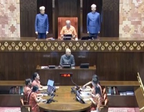 राज्यसभा ने 20 राज्यों के 59 सदस्यों को दी विदाई , जिनमें 9 महिलाएं शामिल 