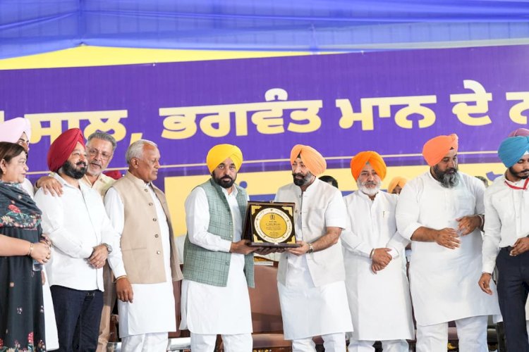 मुख्यमंत्री भगवंत सिंह मान द्वारा विकास परियोजनाओं की सौगात, सनौर में 87 करोड़ की लागत से सड़कों के नवीनीकरण की शुरुआत