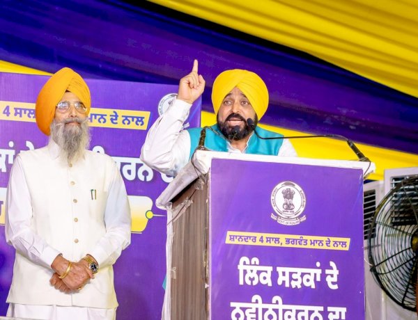 अमृतसर के अटारी विधानसभा क्षेत्र की सभी प्रमुख सड़कें शानदार बनेंगी, मुख्यमंत्री भगवंत सिंह मान ने रखी आधारशिला*