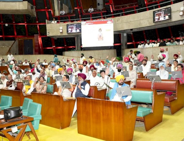 भगवंत मान सरकार ने सर्वसम्मति से जीता विश्वास मत