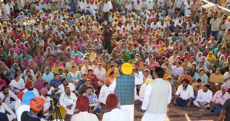 बादल परिवार के काले कारनामे एक-एक करके जनता के सामने लाए जाएंगे और उन्हें उनके पापों की मिसाली सजा मिलेगी : मुख्यमंत्री भगवंत सिंह मान