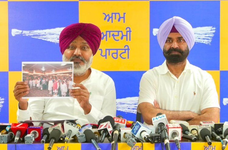 नितिन नबीन के पंजाब दौरे के दौरान भाजपा की दलित-विरोधी मानसिकता हुई बेनकाब, पार्टी कार्यक्रम में एससी नेताओं का किया अपमान: हरपाल सिंह चीमा