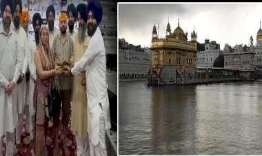 श्री दरबार साहिब के सेवकों ने ईमानदारी की मिसाल पेश करते हुए लाखों के गहने समेत कैश वारिसों को सौंप दिया