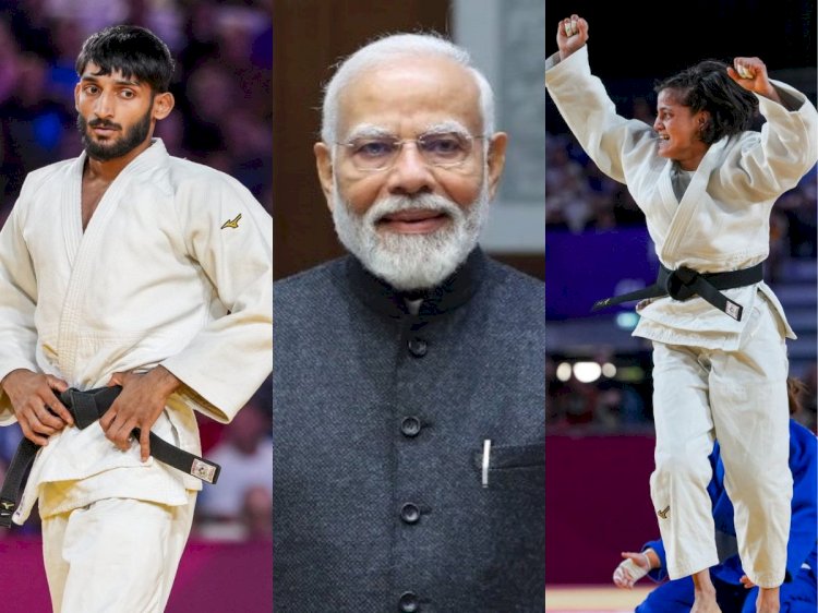 प्रधानमंत्री ने राष्ट्रमंडल खेल 2026 में महिलाओं के 48 किलोग्राम जूडो में स्वर्ण पदक जीतने पर अस्मिता डे को बधाई दी