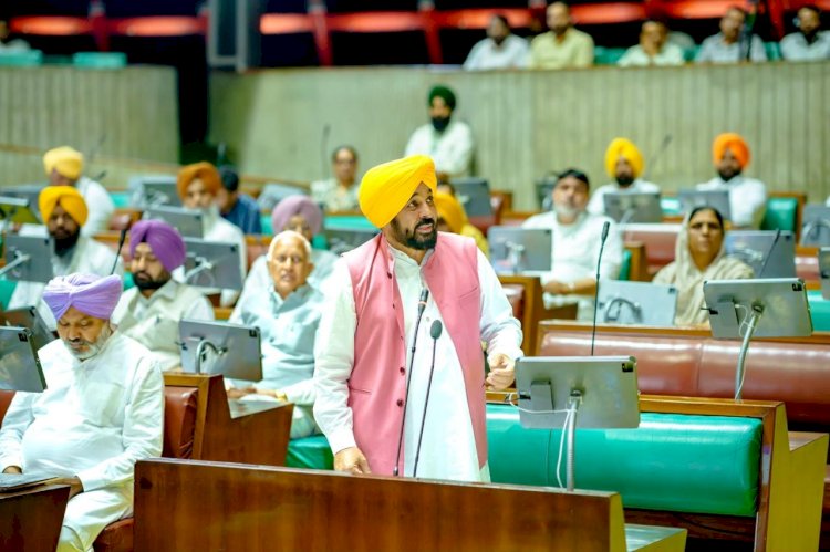 ई-20 पेट्रोल से वाहनों के नुकसान का मुद्दा पंजाब विधानसभा में गूंजा अमेरिकी दबाव में, प्रधानमंत्री मोदी भारत के 30 करोड़ वाहनों को स्क्रैप में बदलने पर तुले: मुख्यमंत्री भगवंत सिंह मान