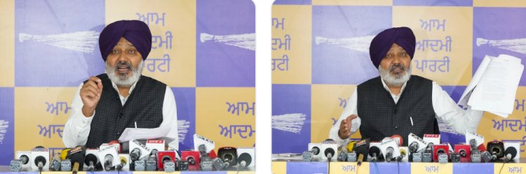 केंद्रीय कृषि मंत्री शिवराज सिंह चौहान का आरडीएफ पर बयान किसानों और पंजाब के साथ 'धक्का' है, केंद्र सरकार पंजाब के ₹9,821 करोड़ के बकाए पर कुंडली मारकर बैठी है: हरपाल सिंह चीमा