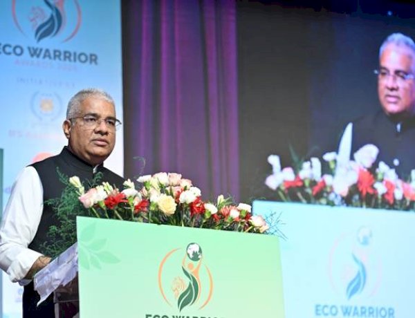 केंद्रीय पर्यावरण मंत्री ने चौथे ‘इको वॉरियर’ पुरस्कार समारोह 2026 में भारत के पर्यावरणीय योद्धाओं को सम्मानित करते हुए संरक्षण को राष्ट्रीय जिम्मेदारी बनाने का आह्वान किया