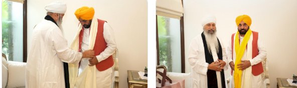 नानकसर संप्रदाय के प्रमुख ने ऐतिहासिक ‘जागत जोत श्री गुरु ग्रंथ साहिब सम्मान (संशोधन) अधिनियम, 2026’ पारित करने के लिए मुख्यमंत्री भगवंत सिंह मान की सराहना की जागत जोत सम्मान अधिनियम सिख समुदाय के आहत हृदयों पर मरहम लगाएगा: बाबा लक्खा सिंह